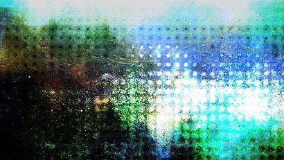 Perceptinal Screen #5 Beyond Dots - a Digital Art Artowrk by Yasuo Oda